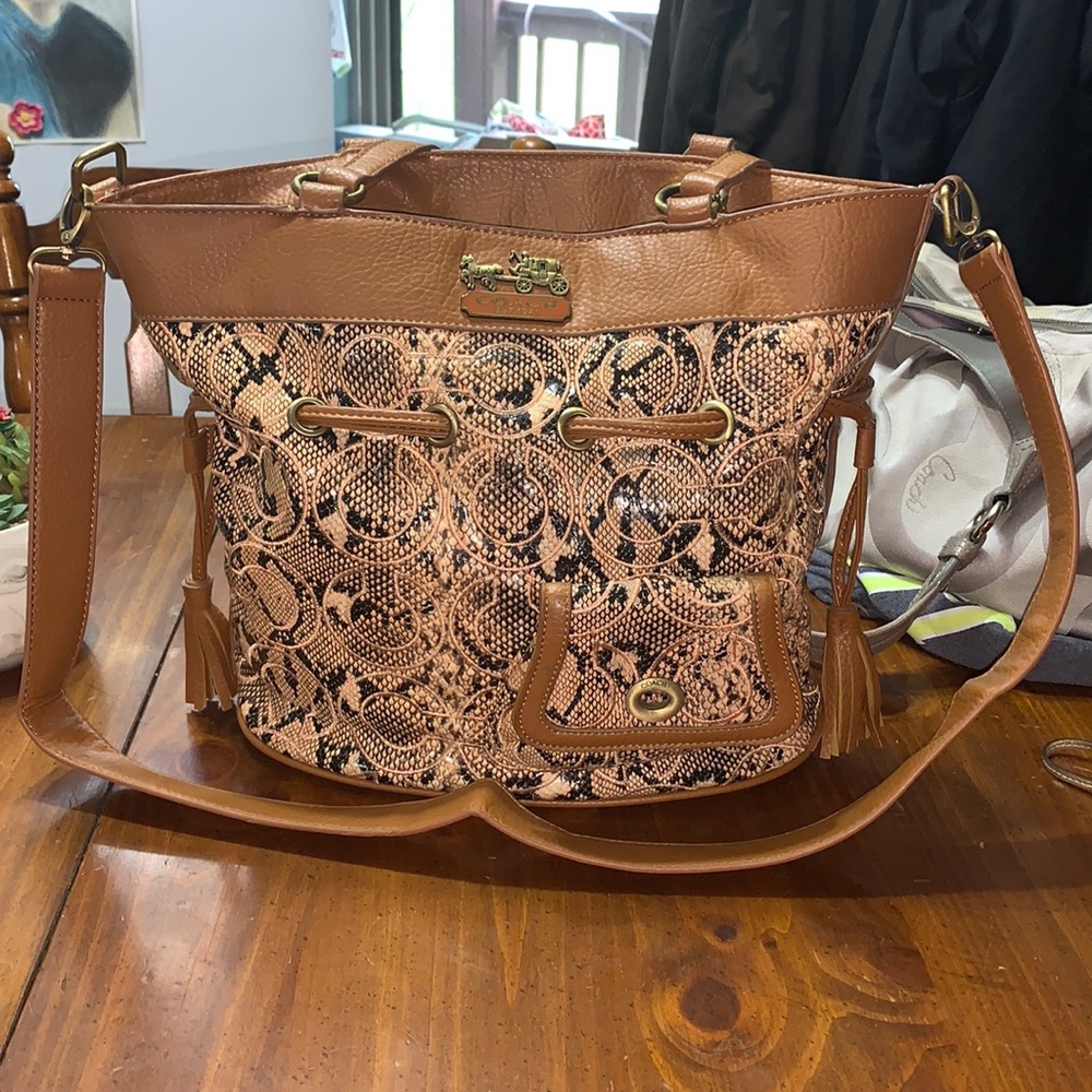 Coach Large leather bag great condition only a couple slight flaws